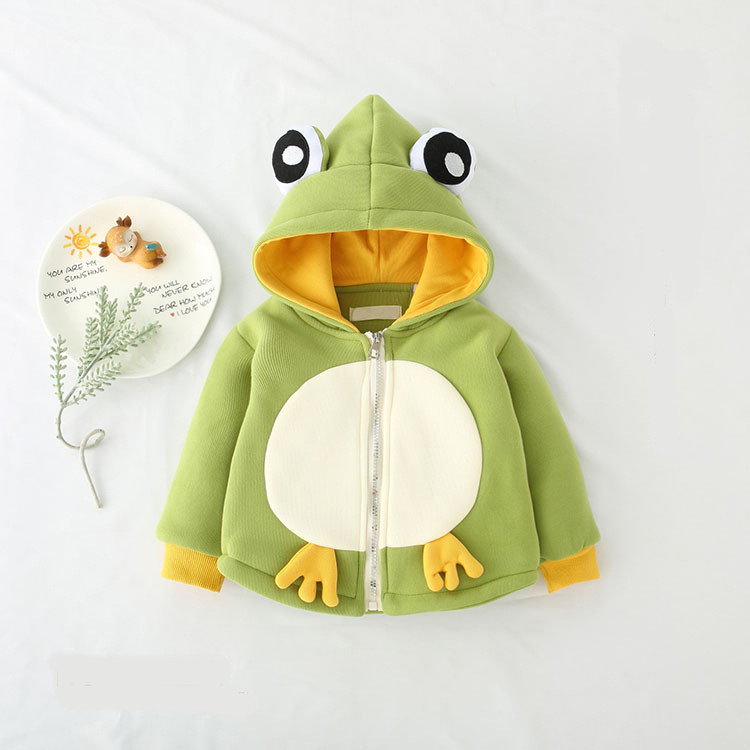 Új modell gyerek pulóver 3D elemmel és kapucnival fiúknak és lányoknak