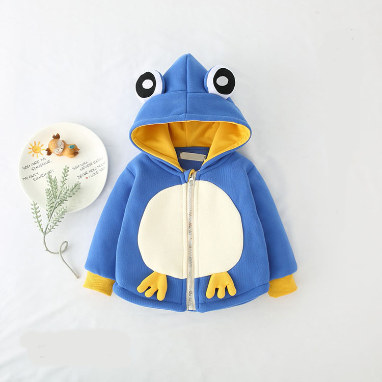 Új modell gyerek pulóver 3D elemmel és kapucnival fiúknak és lányoknak