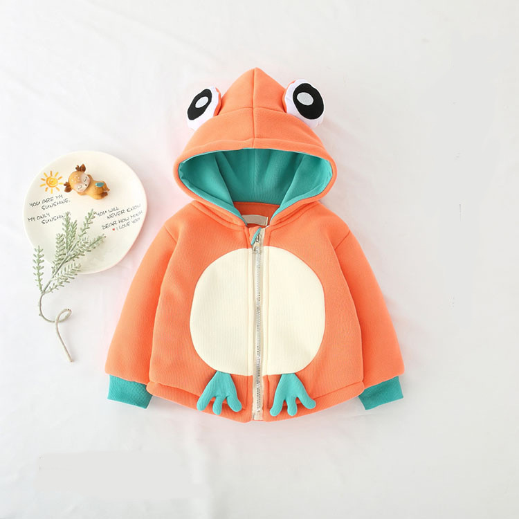 Új modell gyerek pulóver 3D elemmel és kapucnival fiúknak és lányoknak