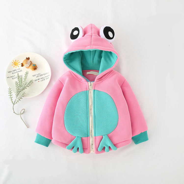 Új modell gyerek pulóver 3D elemmel és kapucnival fiúknak és lányoknak