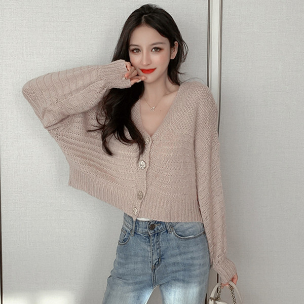 Lezser női kardigán három színben, spitz nyakkivágással