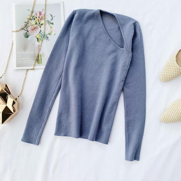 Modern női blúz, hosszú ujjú, különböző színekben