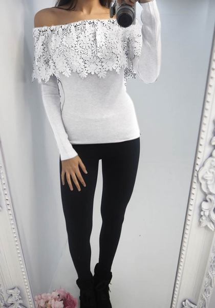 Modern női blúz ejtett ujjakkal, virágos motívummal több színben