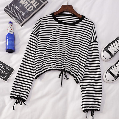 Női blúz négy színben, nyakkendővel és O-nyakkal