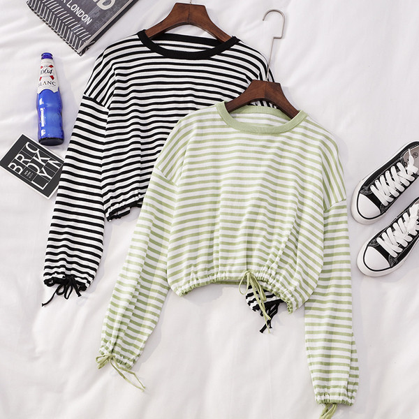 Női blúz négy színben, nyakkendővel és O-nyakkal