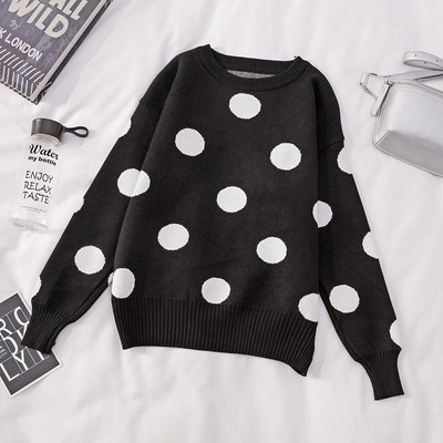 Pulover de dama cu decolteu O in diferite culori