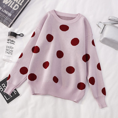 Pulover de dama cu decolteu O in diferite culori