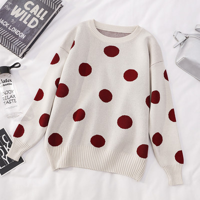 Pulover de dama cu decolteu O in diferite culori