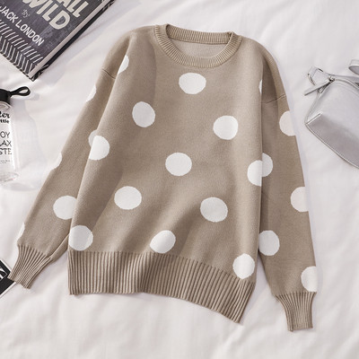 Pulover de dama cu decolteu O in diferite culori