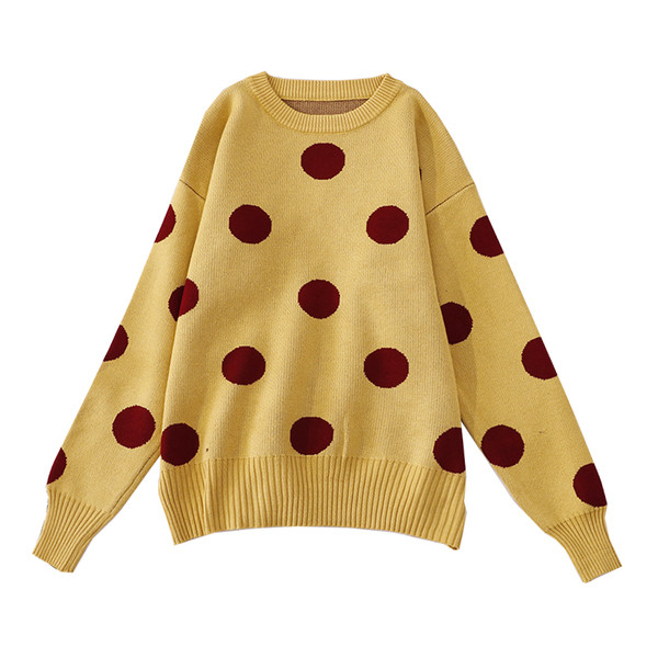 Pulover de dama cu decolteu O in diferite culori