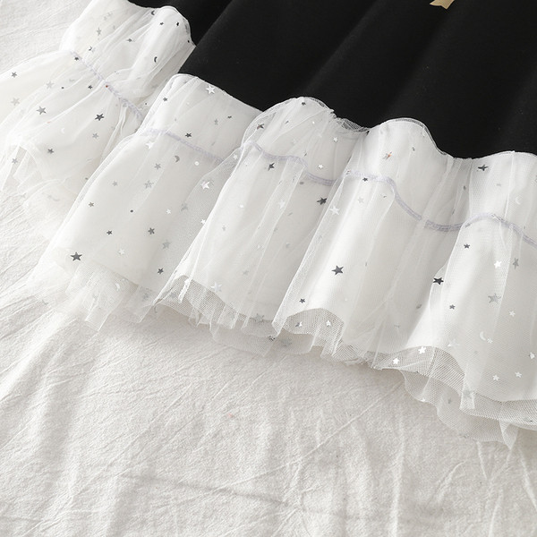 Lezser női blúz széles modell fekete színben