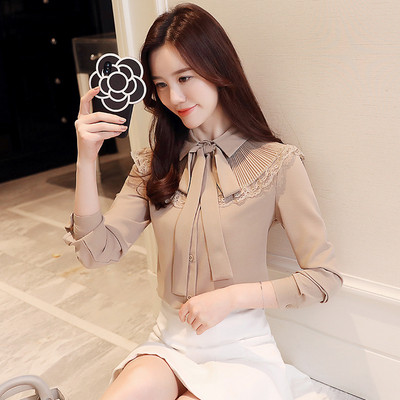 Elegáns női ing több színben, csipkével