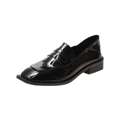 Pantofi casual dama din piele ecologica in doua culori