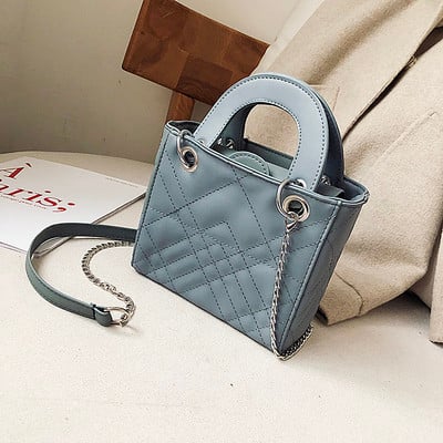 Geanta de dama cu manere scurte si lungi in negru, bej, rosu si albastru