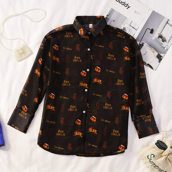 Modern női ing három színben, rátéttel és klasszikus gallérral