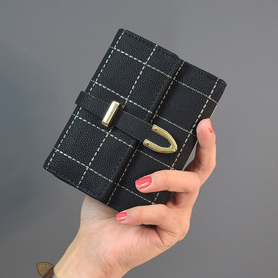 Öko velúrból készült női pénztárca öt színben