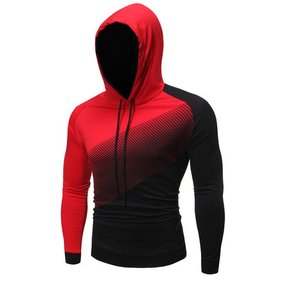 Hanorac modern pentru bărbați cu glugă în trei culori