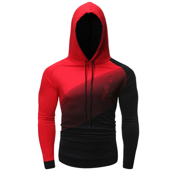 Hanorac modern pentru bărbați cu glugă în trei culori