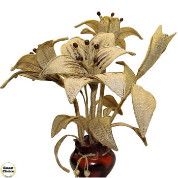 Сувенир - Ръчно изработено цвете Лилиум. Модел DM-9050