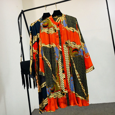 Μοντέρνο γυναικείο φόρεμα ευρύ και μακρύ μοντέλο σε διάφορα χρώματα