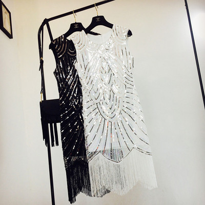 HIT Rochie de dama eleganta cu paiete si decolteu rotund in trei culori