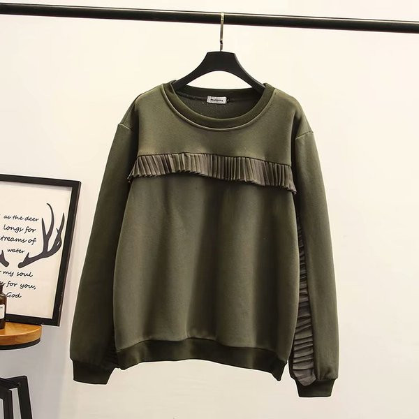 Alkalmi női pulóver O-nyakú és hosszú ujjú több színben