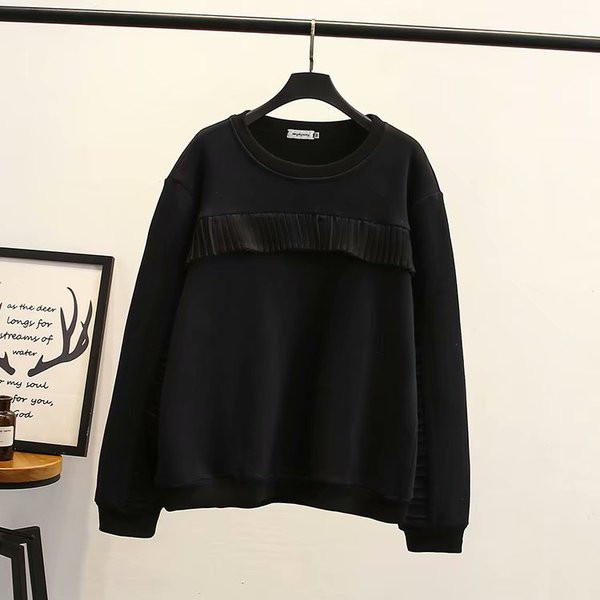 Alkalmi női pulóver O-nyakú és hosszú ujjú több színben