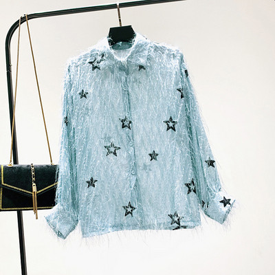 Új modell női ing rátéttel több színben