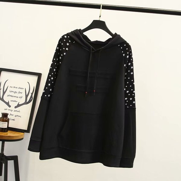 Casual γυναικείο φούτερ με κουκούλα και κορδόνια σε τρία χρώματα