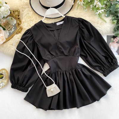 Stílusos női ing V-nyakkal, több színben