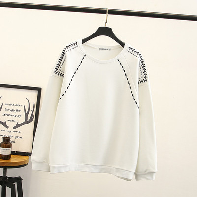 Modern női pulóver O-nyakú és hosszú ujjú több színben