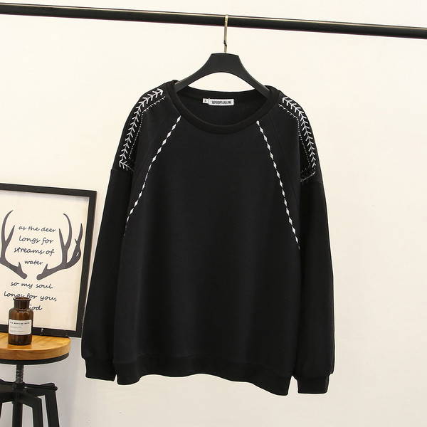 Modern női pulóver O-nyakú és hosszú ujjú több színben