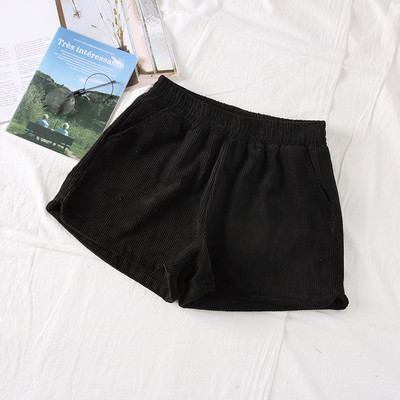 Csíkos, zsebes női rövidnadrág új modellje több színben