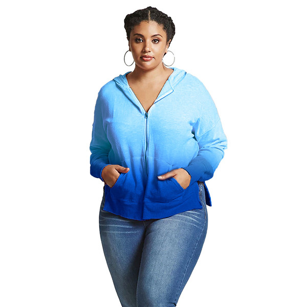 Hanorac de damă de zi cu zi cu glugă și buzunare în mai multe culori