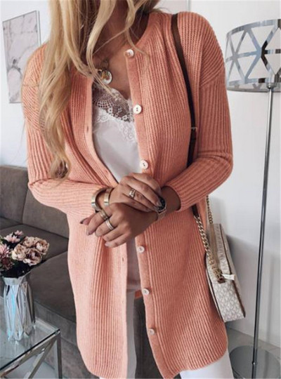 Modern női mellény gombokkal és hosszú ujjú, két színben