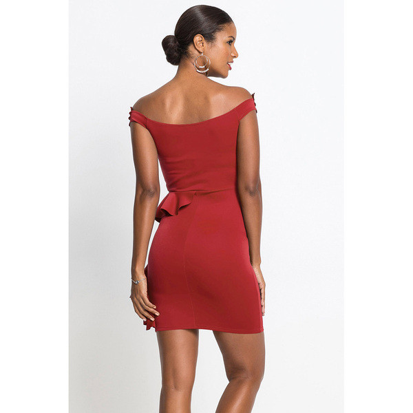 Elegáns női rövid ruha pántokkal és csipkével, két színben