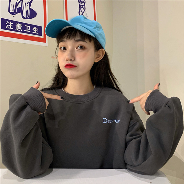 Lezser női széles blúz három színben felirattal