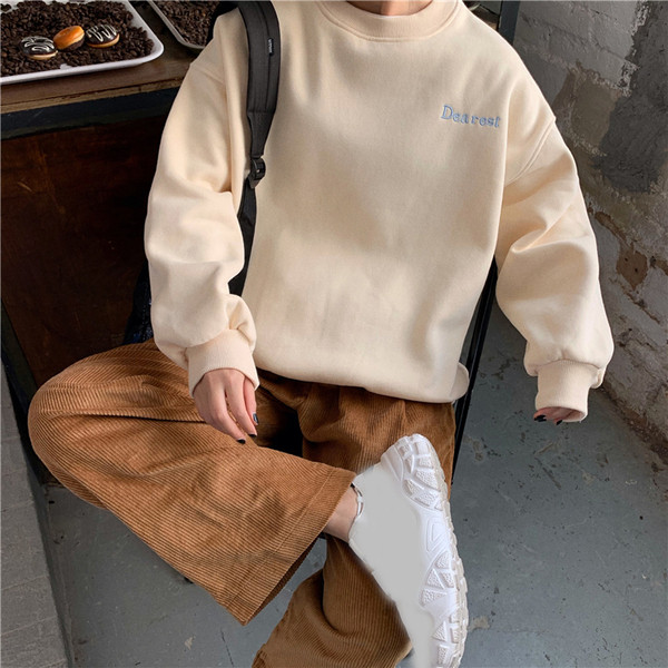 Lezser női széles blúz három színben felirattal