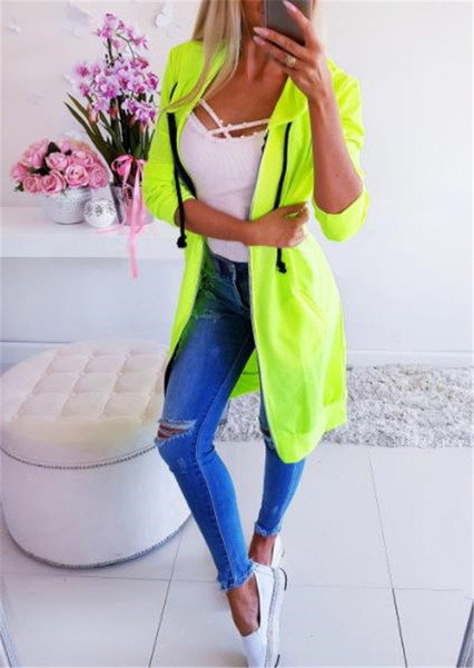 Modern női hosszú pulóver zöld és szürke színben