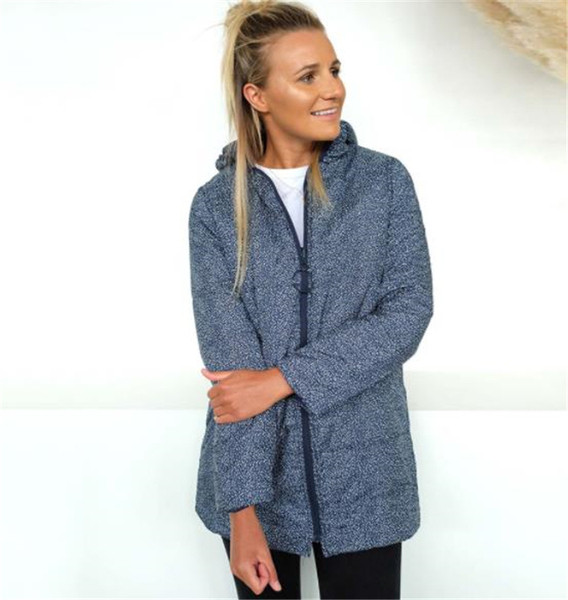 Geaca de iarna de dama moderna cu doua fete in trei culori