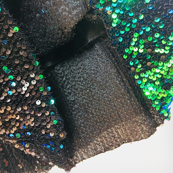 Fusta de dama moderna cu talie inalta elastica si paiete