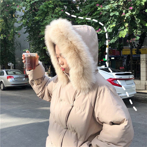 Modern női kabát két színben, pehelyszéles modellel