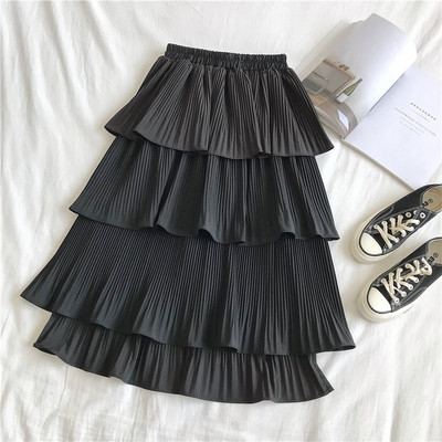 Modern női szoknya szabású modell három színben, magas derékkal