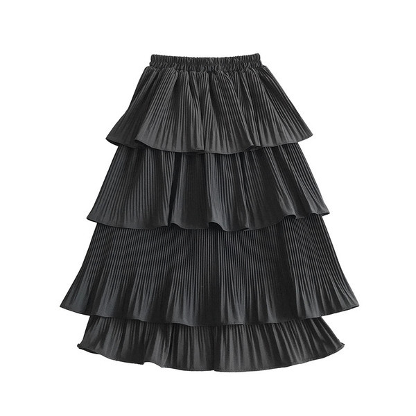 Modern női szoknya szabású modell három színben, magas derékkal