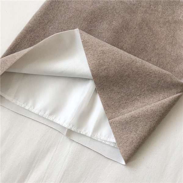 Rövid női szoknya három színben, magas derékkal