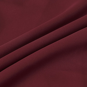 Νέο μοντέλο γυναικείο φόρεμα V-neck με μακρύ  μανίκι σε μπορντό χρώμα