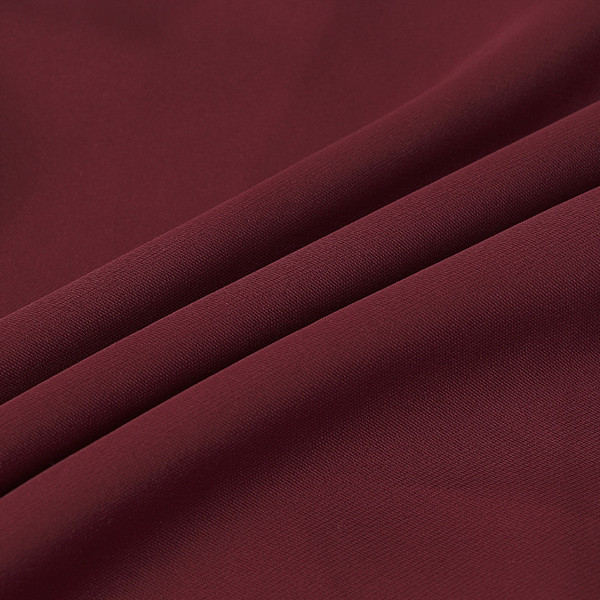 Νέο μοντέλο γυναικείο φόρεμα V-neck με μακρύ  μανίκι σε μπορντό χρώμα