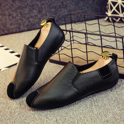 Modern férfi mokaszin sima modell több színben