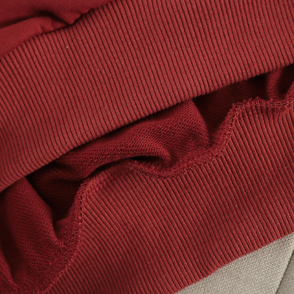 Modern női blúz hosszú ujjú piros, fekete és fehér színben