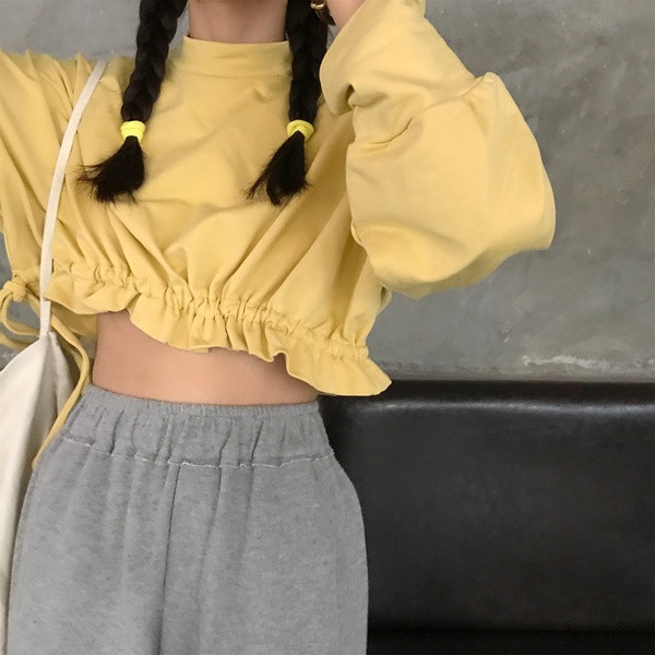 Női alkalmi rövid blúz négy színben